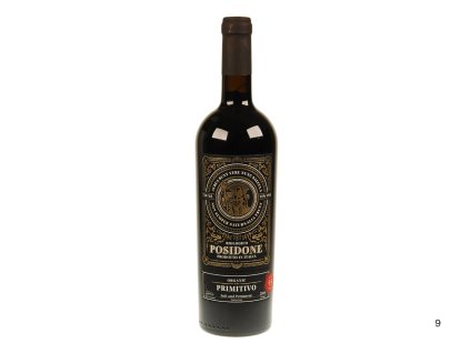 Primitivo Puglia IGT, suché víno, BIO, 2024 – Posidone