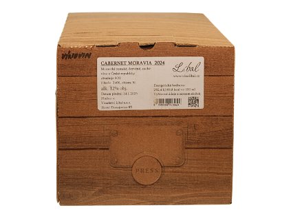 Cabernet Moravia, zemské, suché víno, 2024, 5 l Bag in box – Líbal