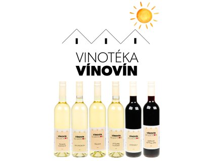 Pohled přední na láhev Karton SELECTION z Vinotéky Vínovín