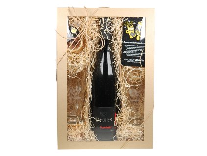 Svařák komplet s jedinečnými skleničkami. Stačí dodat jen zimu.