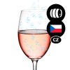 Sklenice frizzanté rosé z ČR