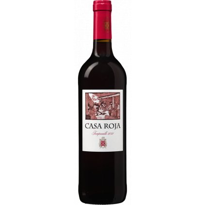 2021 casa roja spanish varietal wine tempranillo