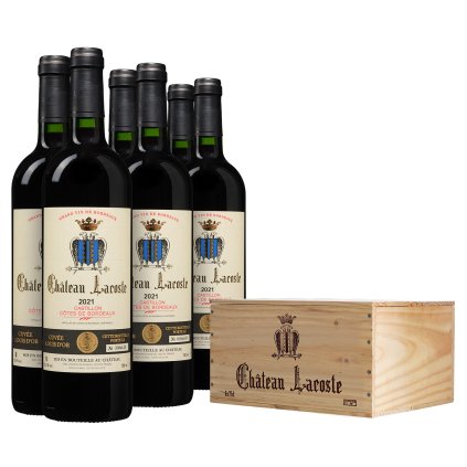 Château Lacoste Cuvée Louis d‘Or Côtes de Castillon BOX.