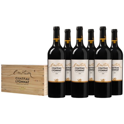 Chateau Lyonnat Emotion Lussac Saint Émilion BOX