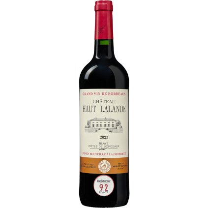Château Haut Lalande Blaye Côtes de Bordeaux