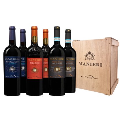Manieri Primitivo, Negroamaro a Manduria BOX