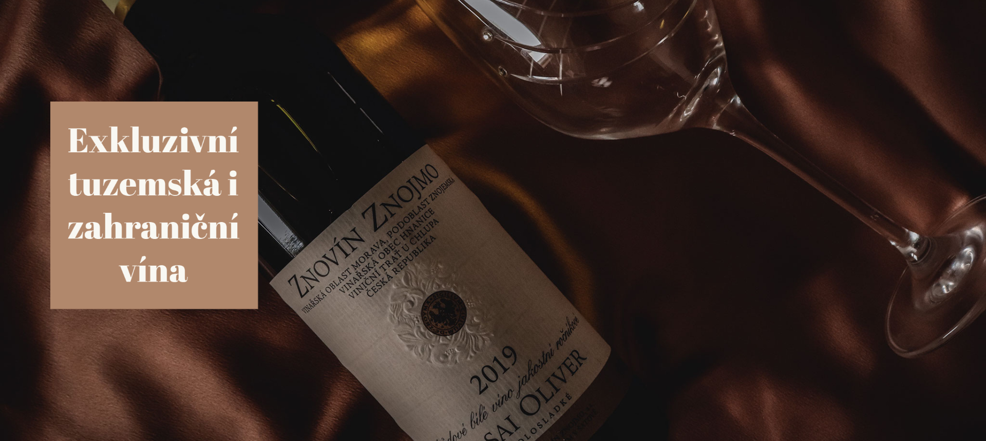 Exkluzivní tuzemská i zahraniční vína