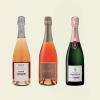 Champagne Rosé 3 × 0,75 l – degustační set