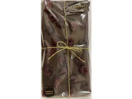 MLÉČNÁ ČOKOLÁDA S TŘEŠNĚMI