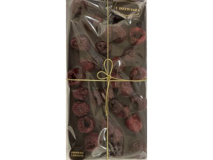 HOŘKÁ ČOKOLÁDA S TŘEŠNĚMI