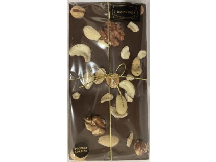 MLÉČNÁ ČOKOLÁDA S OŘECHY
