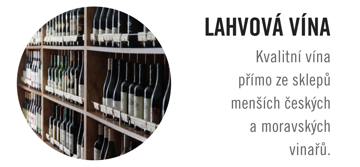 Lahvová vína v Podskali