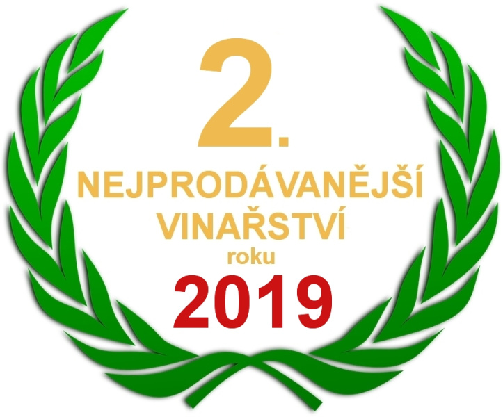2.nejprodávanější vinařství 2019