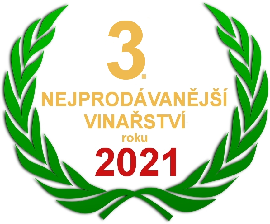 3.nejprodávanější vinařství 2021