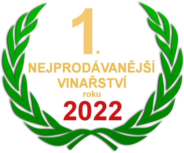1.nejprodávanější vinařství 2022