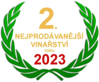 2.nejprodávanější vinařství 2023