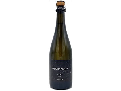 Sekt 2020 Brut SIMENON, bílé víno šumivé
