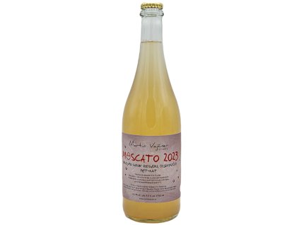 MOSCATO - první víno 2023 PET-NAT MARTIN VAJČNER
