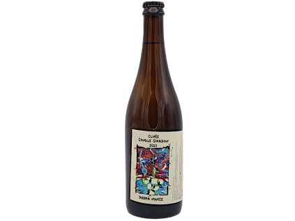 CUVÉE CINQUE GIARDINI, první víno 2023 mzv, DOBRÁ VINICE - naturální bílé víno, suché