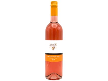 Zweigeltrebe rosé 2023 kabinet, VANĚK - růžové víno, suché