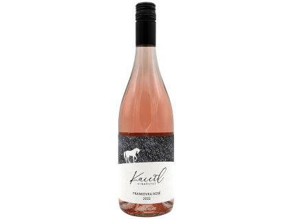 Frankovka Rosé Klasik 2022 mzv, KACETL - růžové víno, polosuché