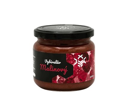 Malinový med, 440g, VYBÍRAL - ovocný med