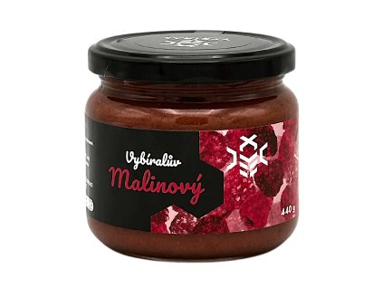 Malinový med, 440g, VYBÍRAL - ovocný med