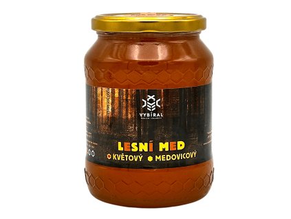 Lesní med květový, 950g, VYBÍRAL