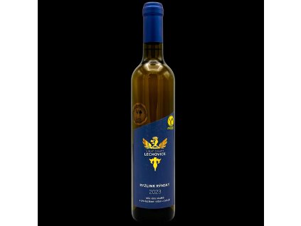 Ryzlink rýnský 2023 výběr z bobulí, Blue Line (0,5l), LECHOVICE - bílé víno, sladké