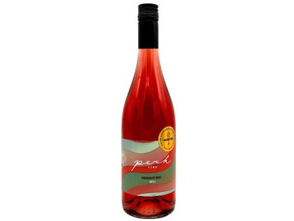 Frizzante Rosé 2023 mzv, PERK - růžové víno, perlivé, polosladké