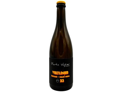VELTLINER 2023 BIO Kraví hora mzv MARTIN VAJČNER - naturální bílé víno, suché