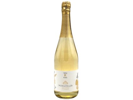 Muskateller Frizzante 2023 KLEIN - bílé víno, perlivé, polosuché