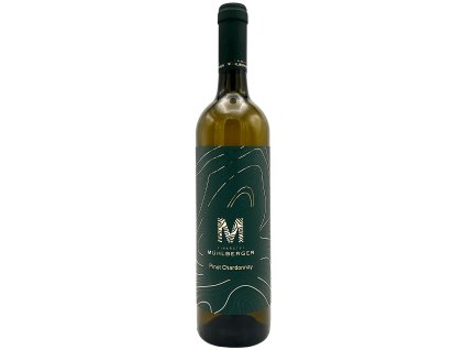 Pinot Chardonnay 2022 výběr z hroznů, MÜHLBERGER - bílé víno, suché