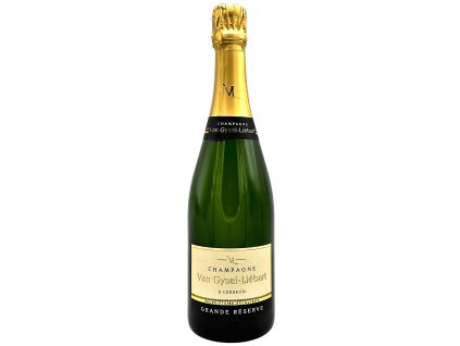 Sekt Grande Réserve Brut, VAN GYSEL-LIÉBART - bílé šumivé víno, suché