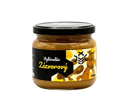Zázvorový med, 440g, VYBÍRAL