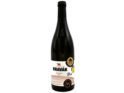 KRAVÁK (Sauvignon) 2022 výběr z hroznů, NÁPRAVA - bílé víno, suché