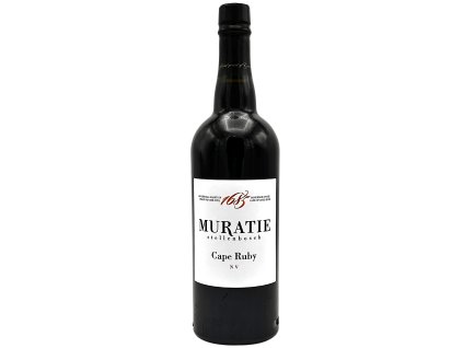 Cape RUBY, MURATIE - červené víno likérové, sladké