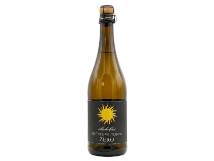Alkoholfrei Grüner Veltliner ZERO Sparkling, SONNENHÜGEL - nealkoholické bílé víno, perlivé, suché