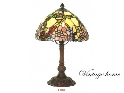 Stolní lampa Tiffany - Ø 22*32 cm 1x E14 / max 40w