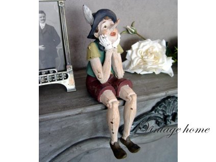 Dekorace Pinocchio -   14*8*29 cm