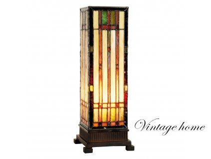 Stolní lampa Tiffany-  12.5*35 cm 1x E14 max 40w