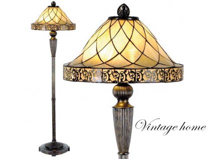 Stojací lampa Tiffany- Ø 46*168 cm 2x E27 / Max 60W