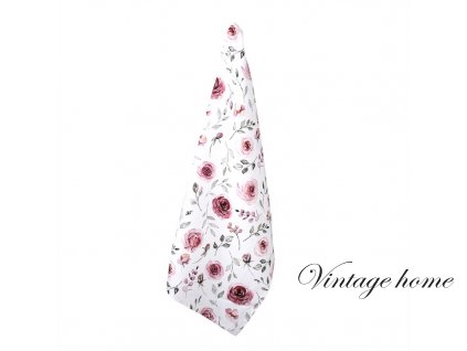 rur42 dishcloth 5070 cm pink cotton roses rectangle dishcloth kitchen cloth
