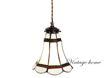 5ll 6201 pendant lamp tiffany o 15115 cm e14 max 140w white brown pendant lamp (2)