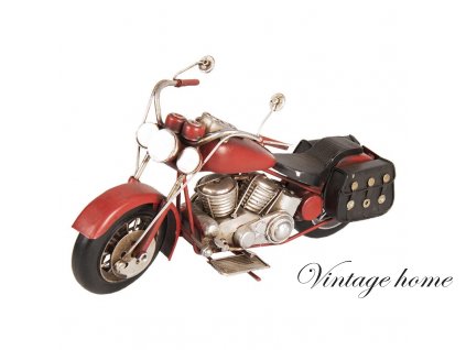 6y3701 vintage car motorbike 281014 cm red iron plastic