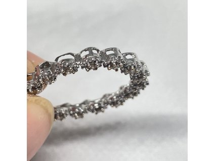 Krásný diamantový přívěs zlato 416/1000 Diamanty 1,17ct vč posudku