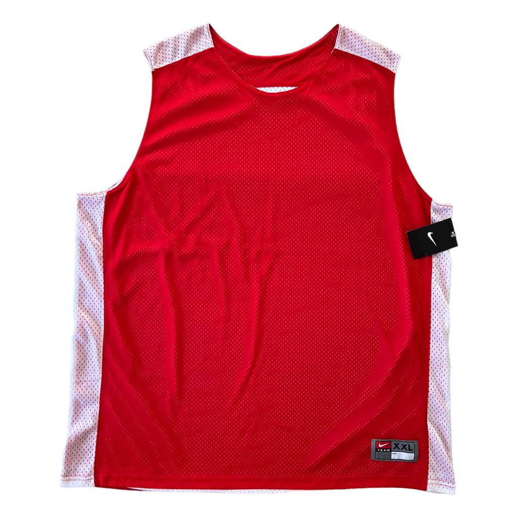 nike dresové tílko oboustranné červeno bílé