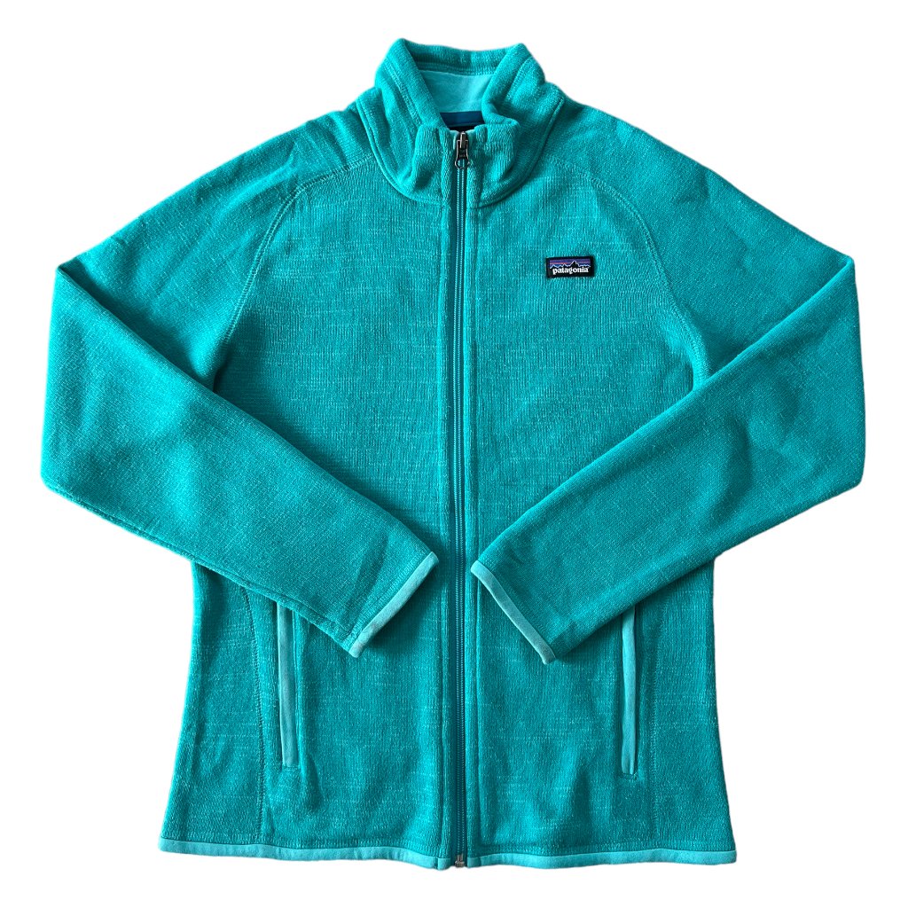 patagonia zipper mikina tyrkysová dámská