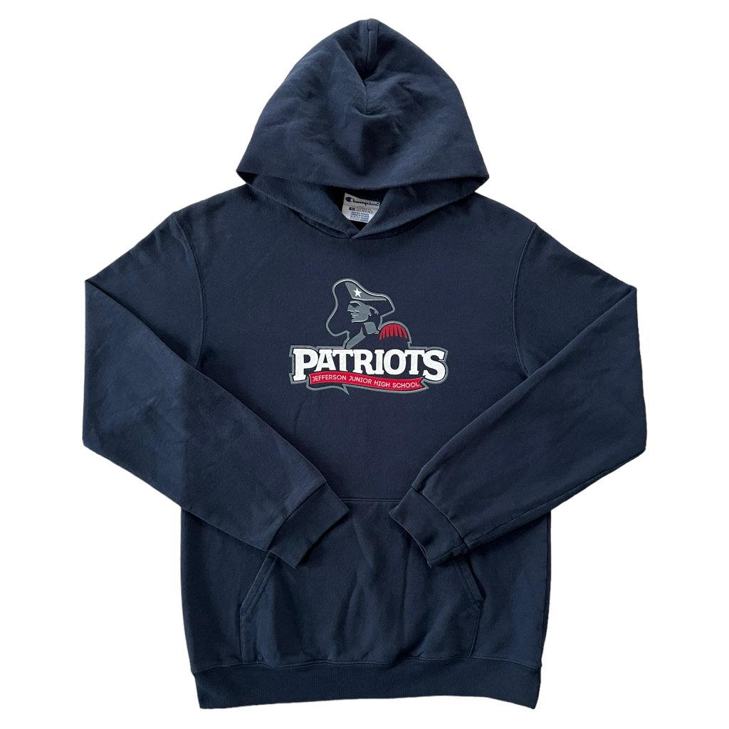 champion eco vintage hoodie mikina tmavě modrá patriots