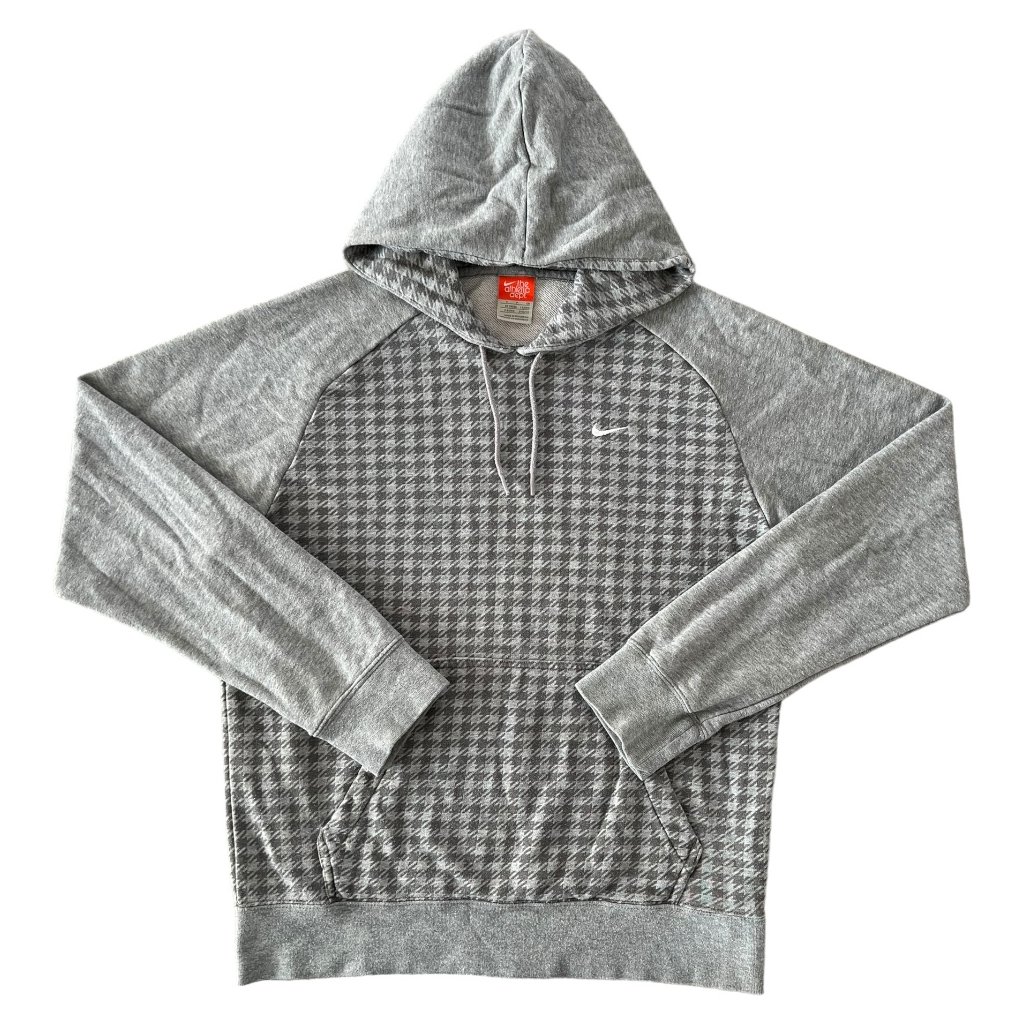 nike mikina šedá hoodie